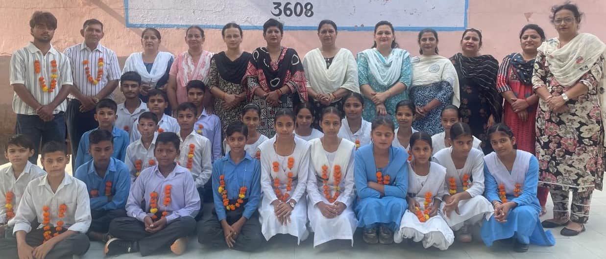 14 players from Government School, Bhadana, selected for the state-level competition.
