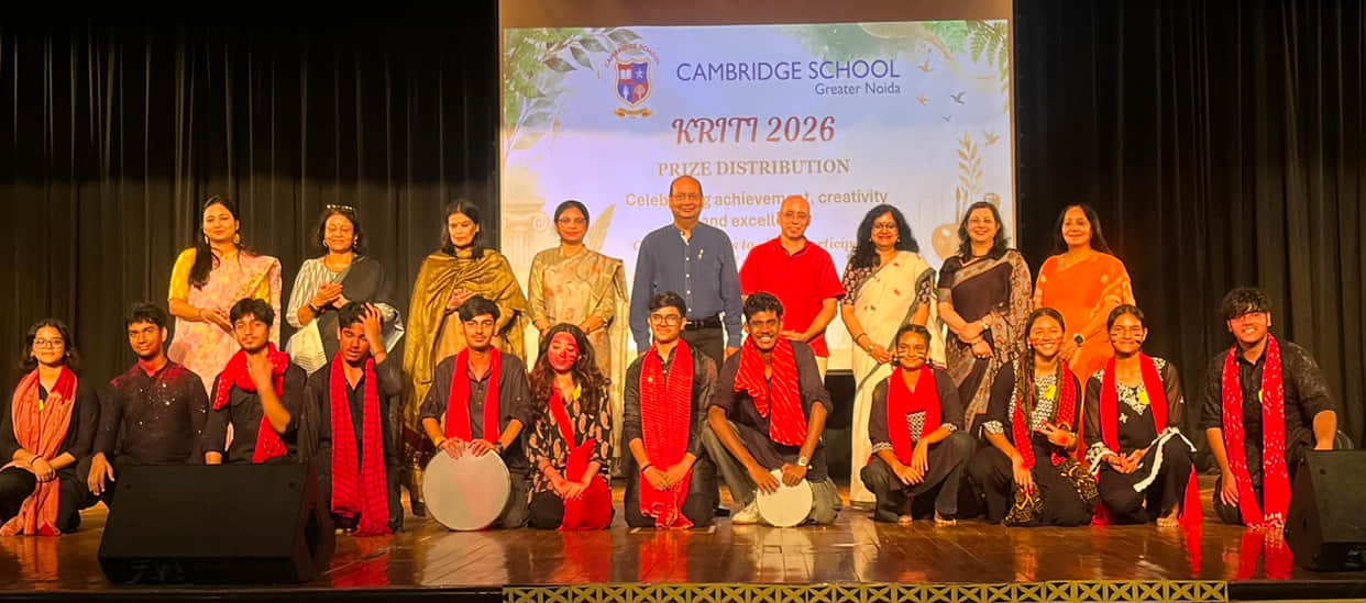 Students showcased their talent at Kriti-2026.