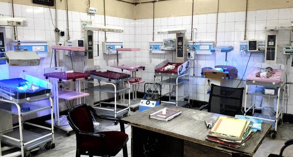 Born in a private hospital, relying on government treatment
