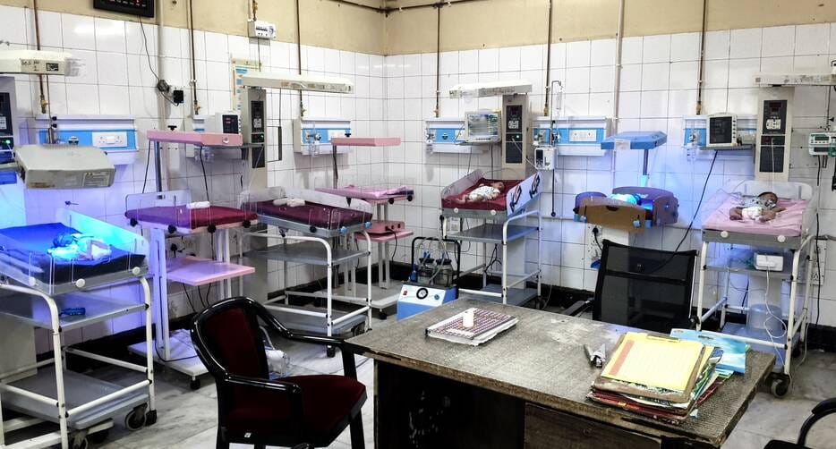 Born in a private hospital, relying on government treatment