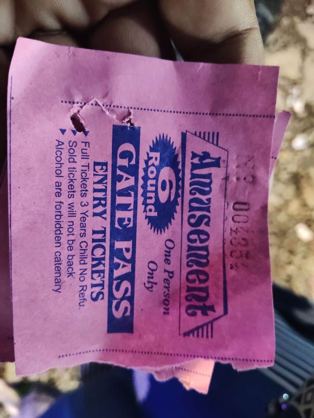 70 rupees are being charged for a ticket that does not bear the price.