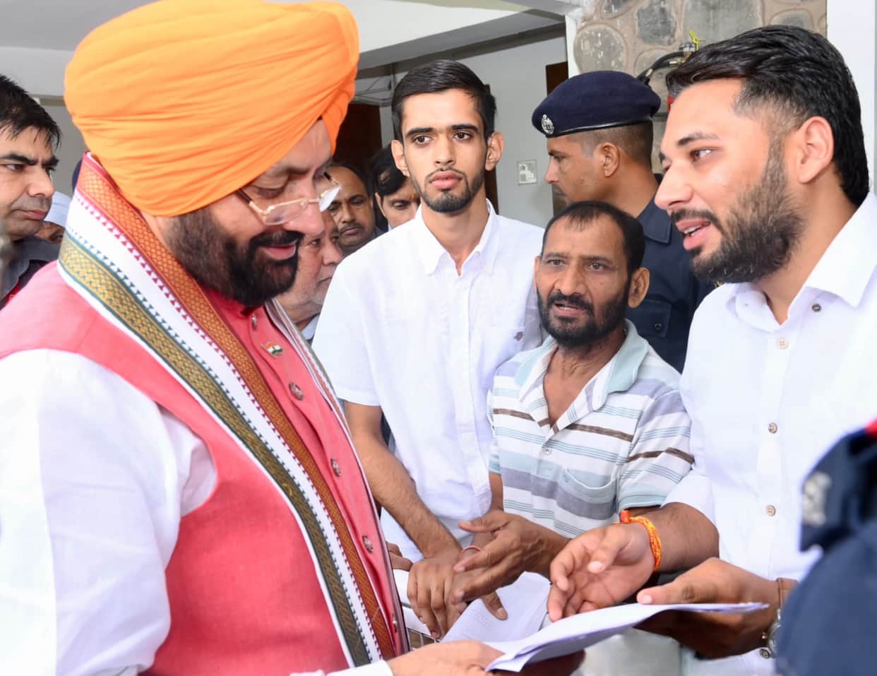 Memorandum regarding issues submitted to the Chief Minister.