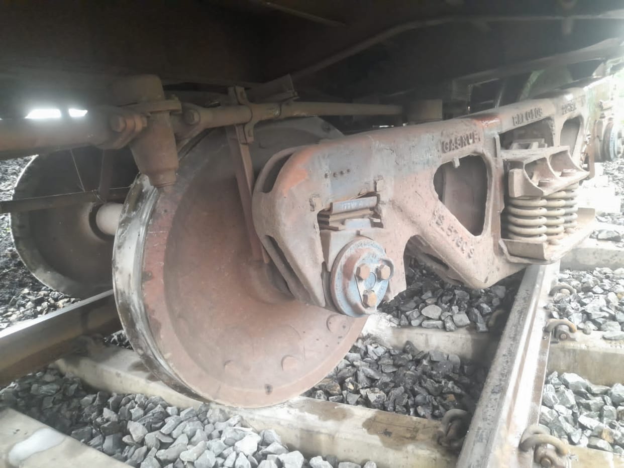 Major accident averted at Manikpur railway siding coal rack derailed; loading work halted for 3 hours in Korba