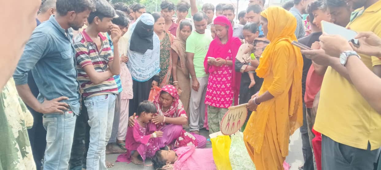 8-Year-Old Girl Dies in Purnia GMCH Allegedly After Wrong Injection; Outraged Family Blocks Road