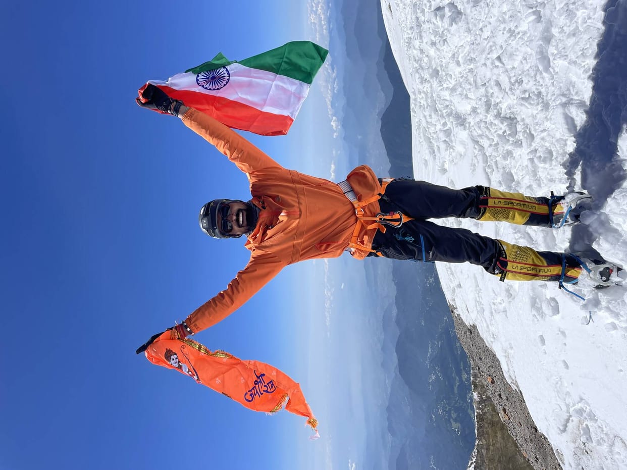 Narendra Modi raised the nation's prestige by hoisting the tricolor on the peaks of seven continents.