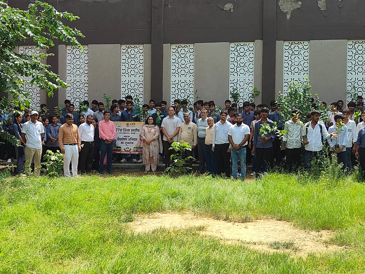 Took a pledge to plant saplings and care for them.