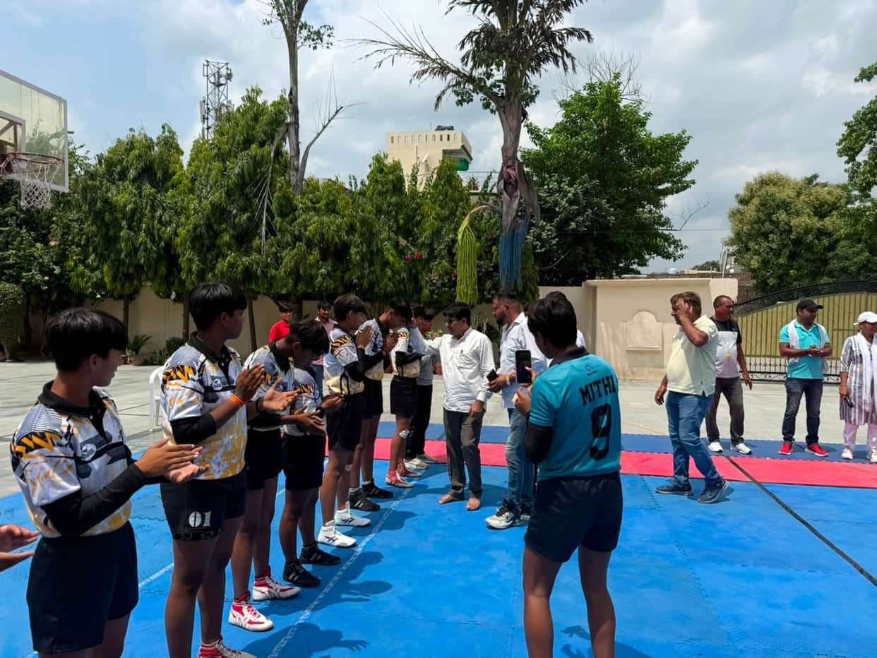 Israna's daughters dominated in Kabaddi.