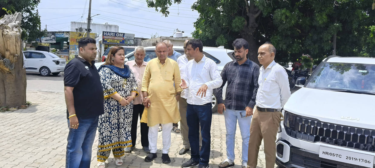 A pumping system will be installed at Shahabad's Landmark Chowk at a cost of Rs 22 lakh.