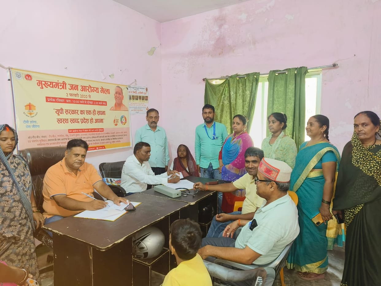 More than 500 patients suffering from skin diseases and viral fever sought consultation.