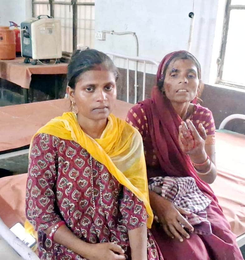Three injured, including a mother and daughter, in a clash between brothers over land division.
