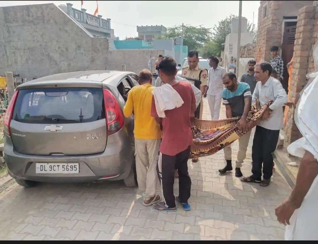 Wife strangled to death amidst domestic dispute; body subjected to electric shock.