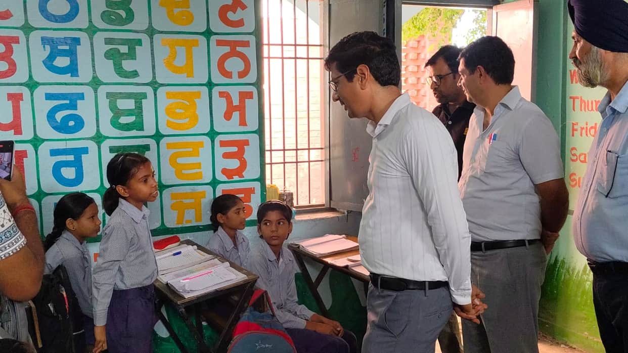 Toilets choked with filth; teachers arrived late.