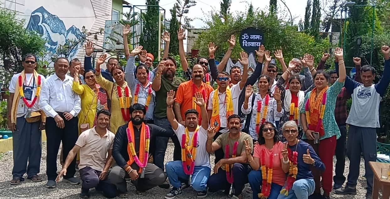 The eighth batch of Kailash pilgrims reached Dharchula