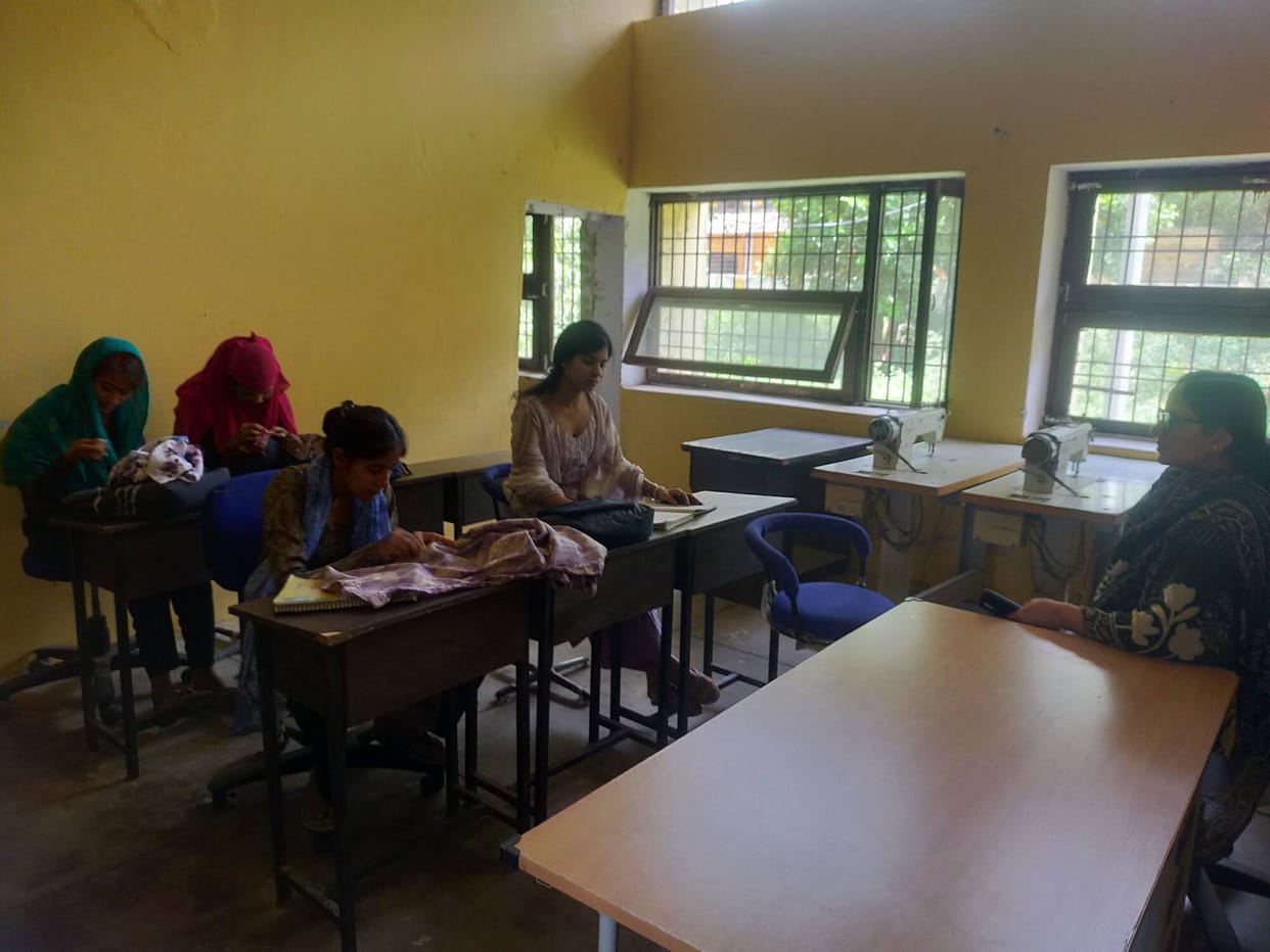 Daughters are learning vocational skills at the Women's ITI.