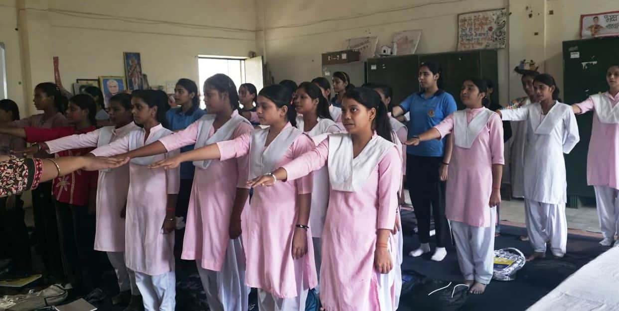 Pledge for a drug-free India resonates in the college; oath taken.