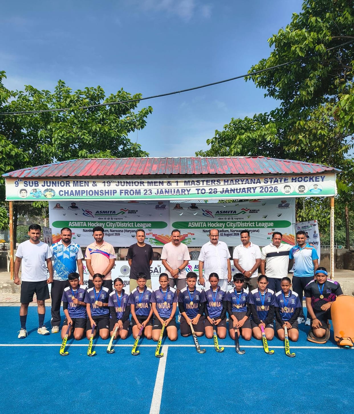 Hockey Asmita District League: Hockey Nursery Doomarkha became the champion, defeating Hamirgarh 4-0 in the final.