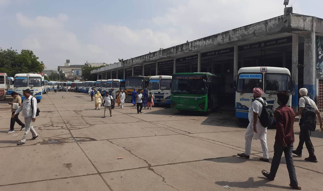 Wheels grind to a halt due to lack of passengers; Sonipat-Dabwali and Sonipat-Sirsa bus services suspended.