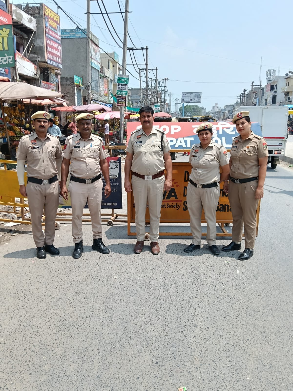 Sonipat designated as a traffic control zone for the Kanwar Yatra; special traffic plan implemented from the highway to the city.
