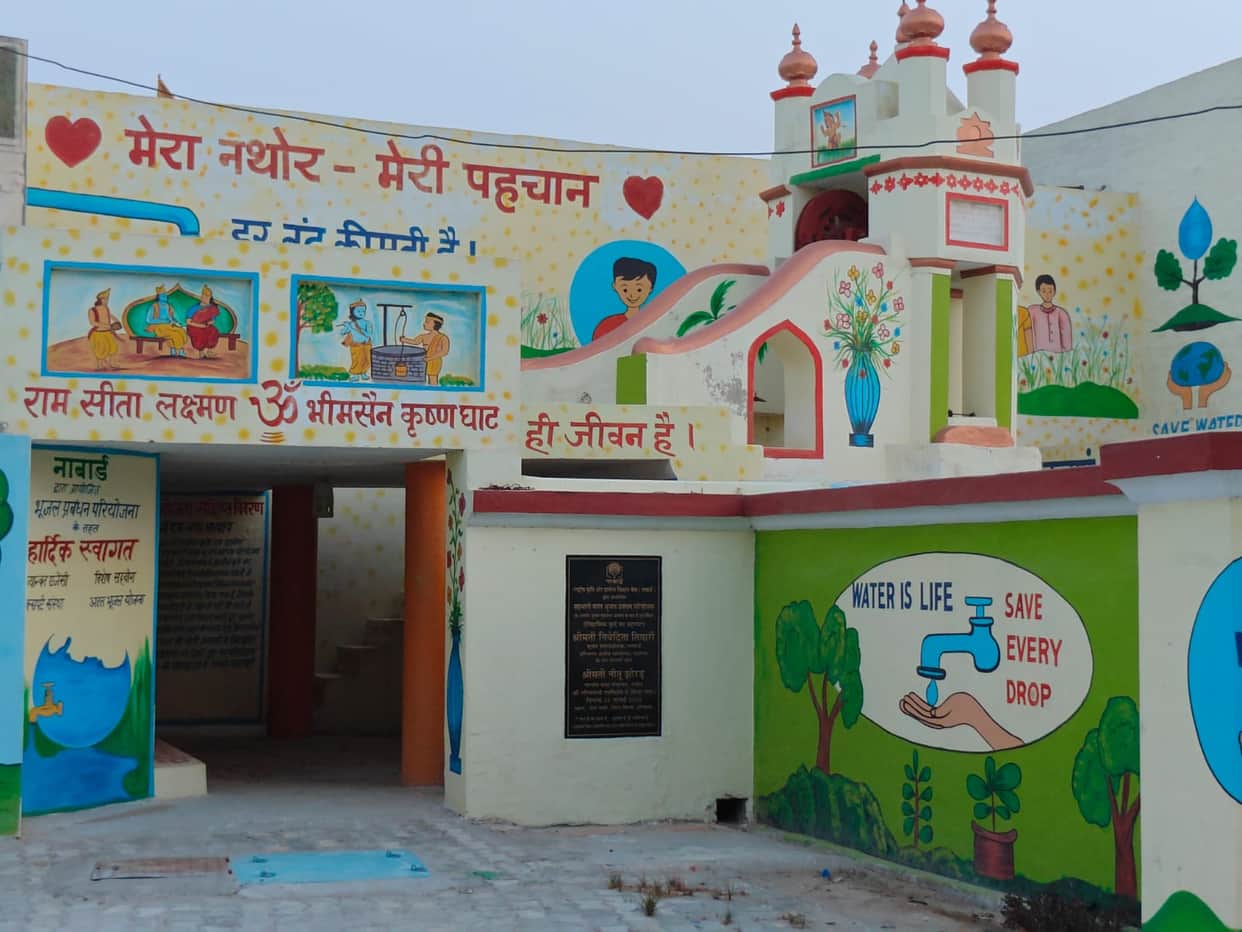 nathor village well for water harvesting