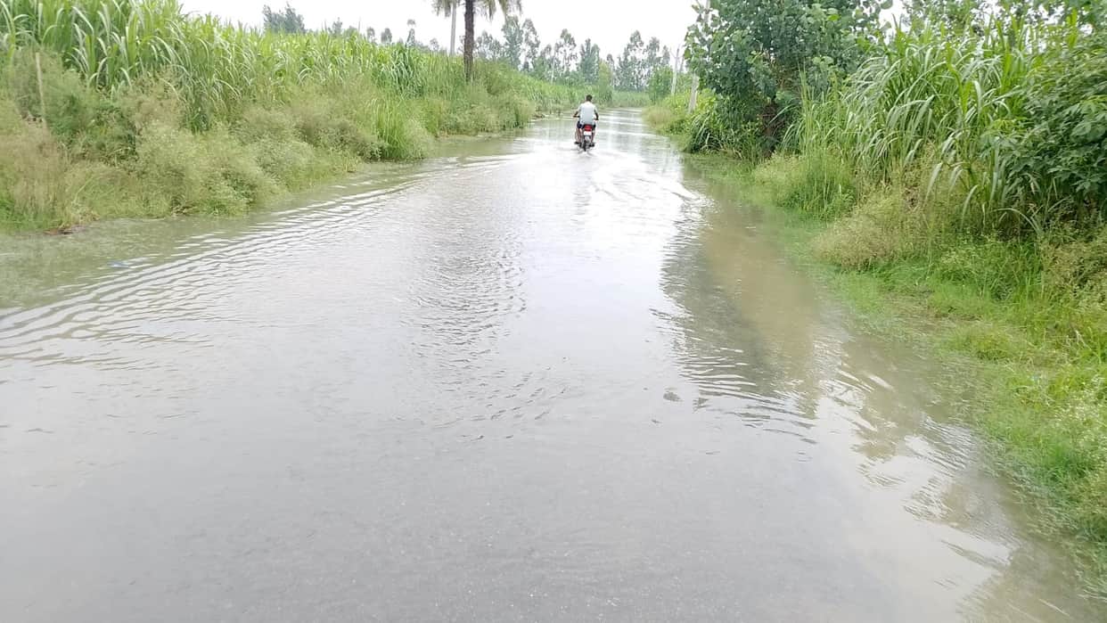 Ganga water reaches Salempur Khadar settlement