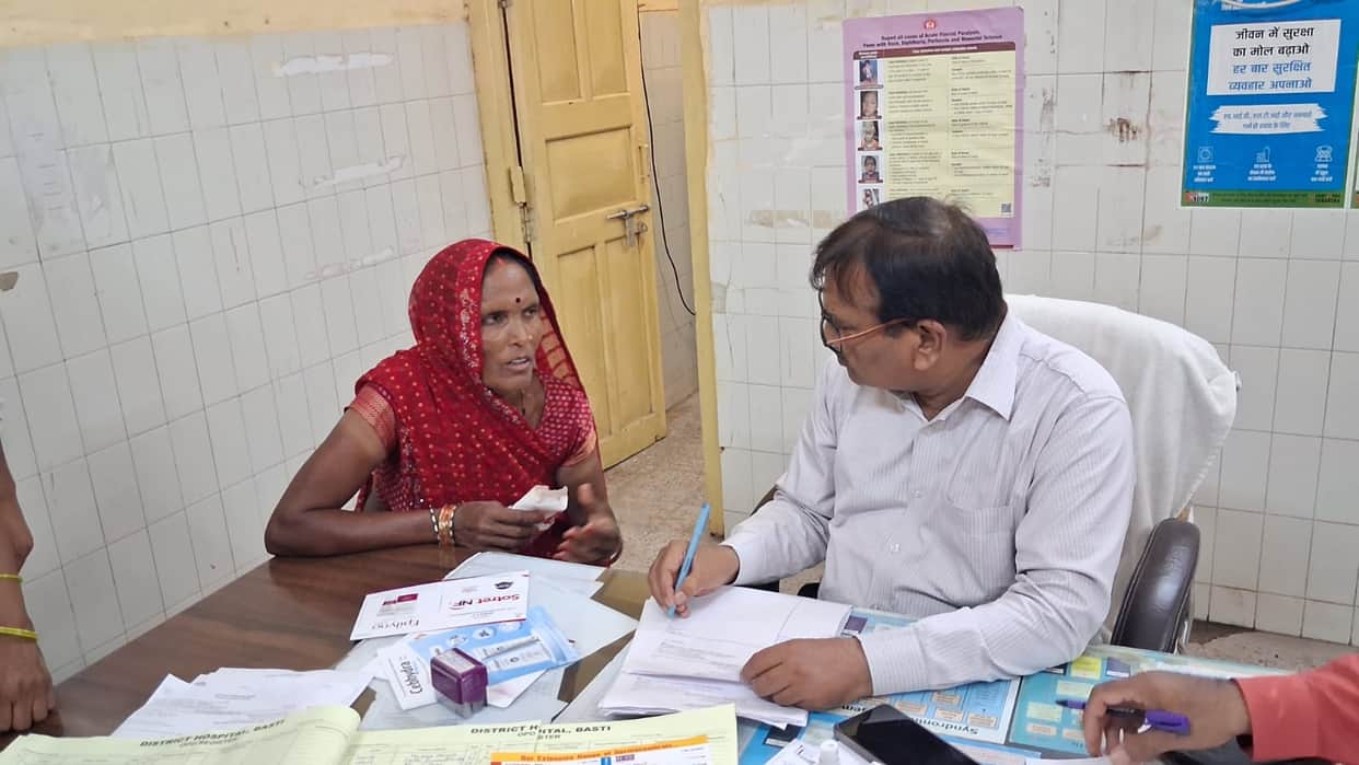 Stomach infections on the rise due to contaminated water; children and the elderly suffering from diarrhea.