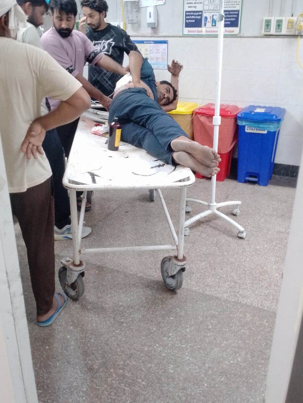 Youth fired upon six times in Mandi; bullet hits him in the waist.