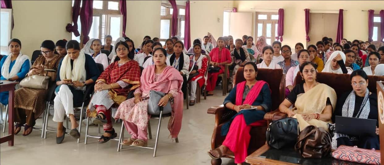 Information regarding the examination system was provided on the final day of the 'Diksharambh' (induction) program.