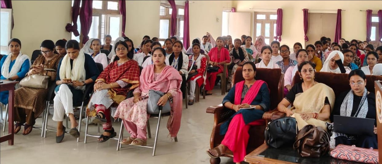 Information regarding the examination system was provided on the final day of the 'Diksharambh' (induction) program.