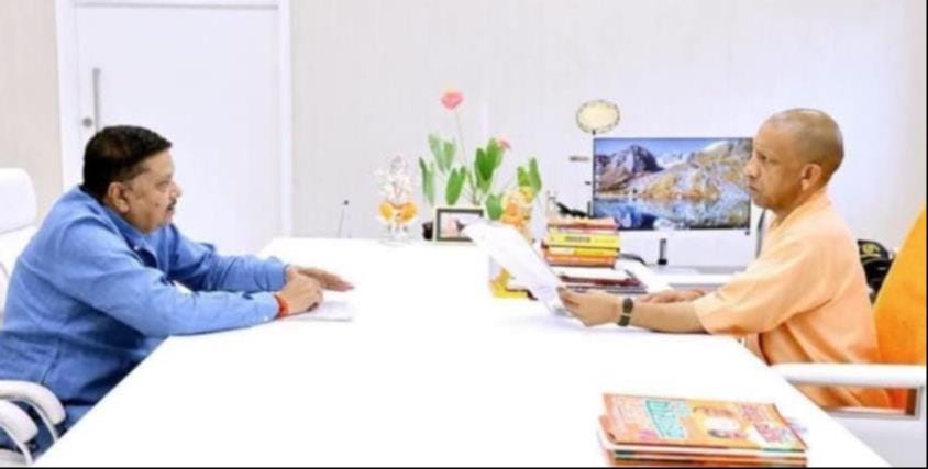 MLA met the CM regarding the flyover construction