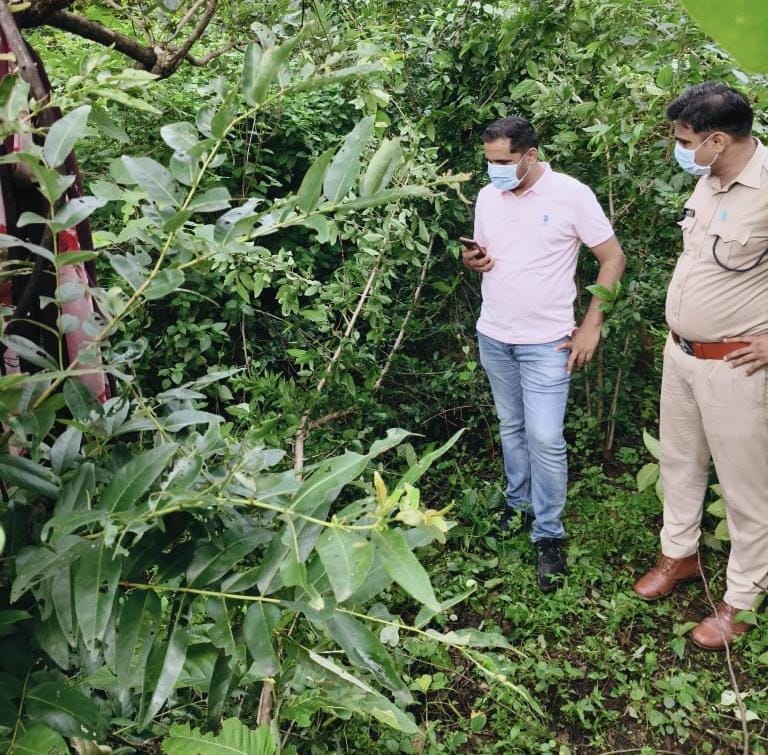 मौके पर पहुंची पुलिस टीम