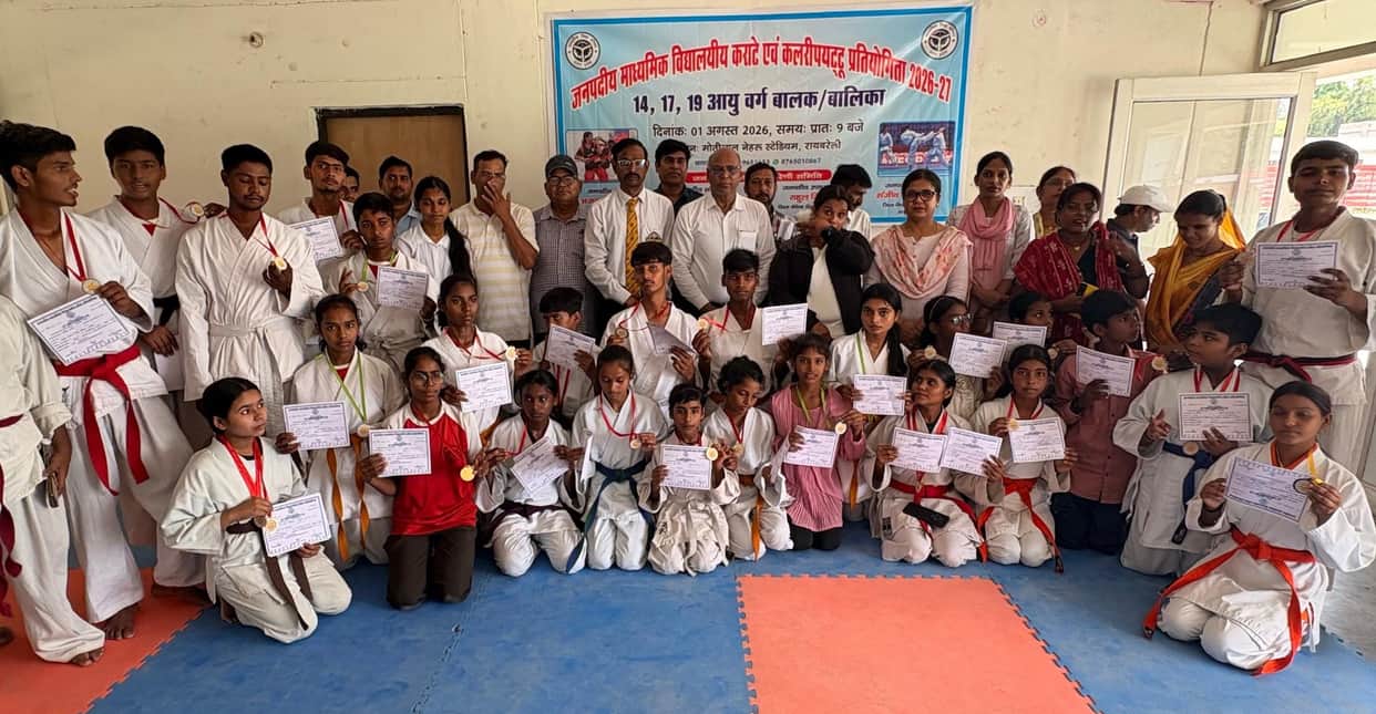 Five children selected for Kalaripayattu and 20 for Karate