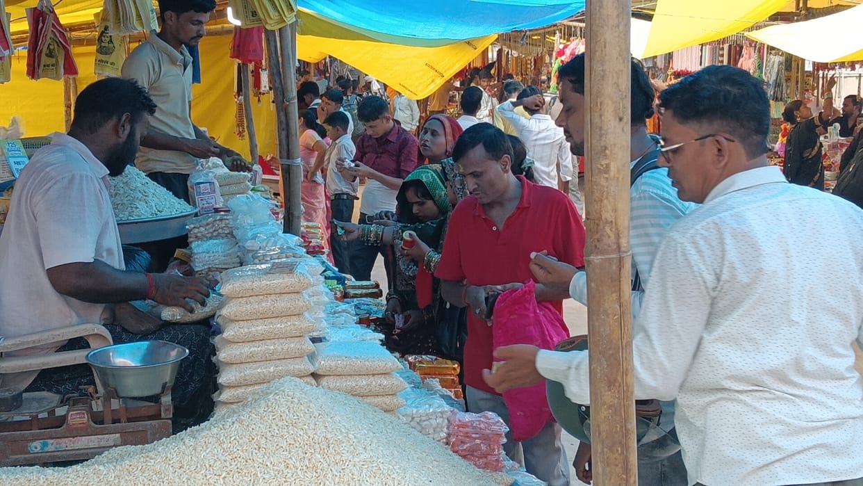 A grand gathering of faith in the city of Bhole today