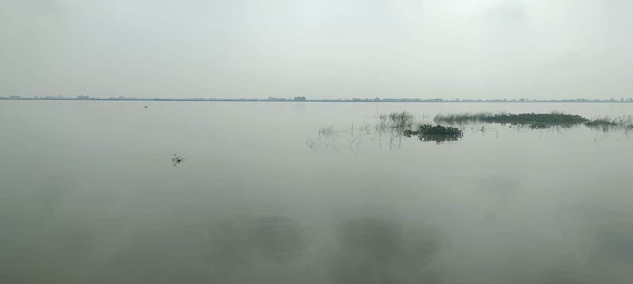 Saryu's water level rose by 15 cm after four days