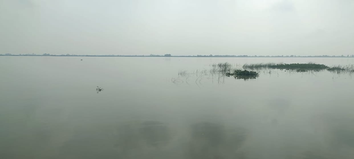 Saryu's water level rose by 15 cm after four days