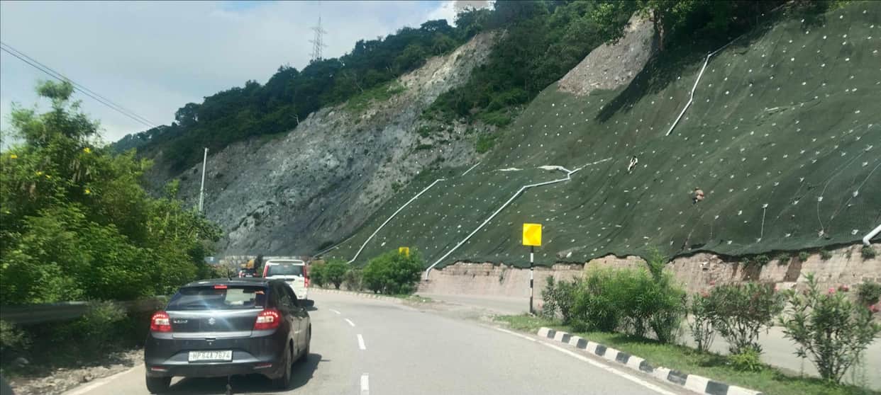 Chakkimor hillside secured; traffic to remain smooth even during heavy rains.