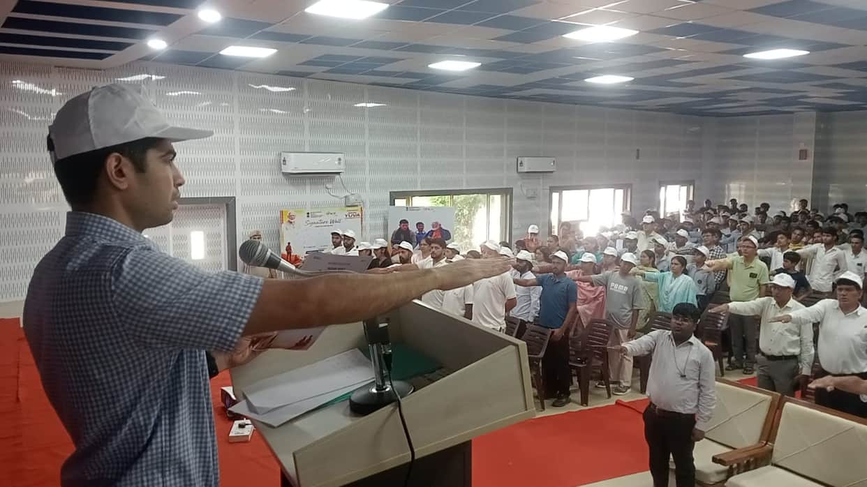 Prime Minister Modi raised awareness among the youth against drug abuse.