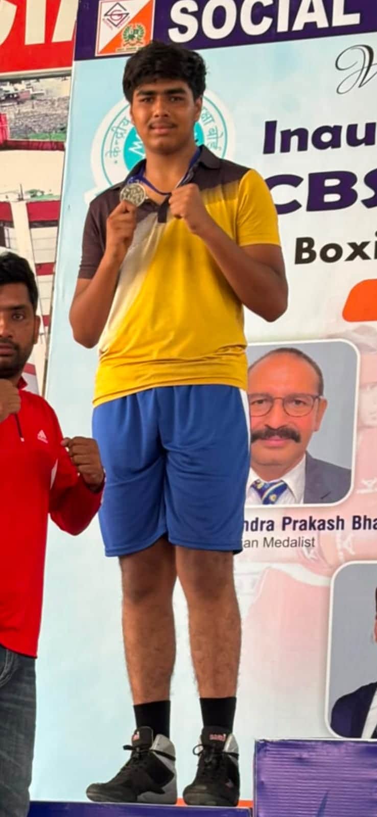 Ishan Bhati won silver in Dehradun.