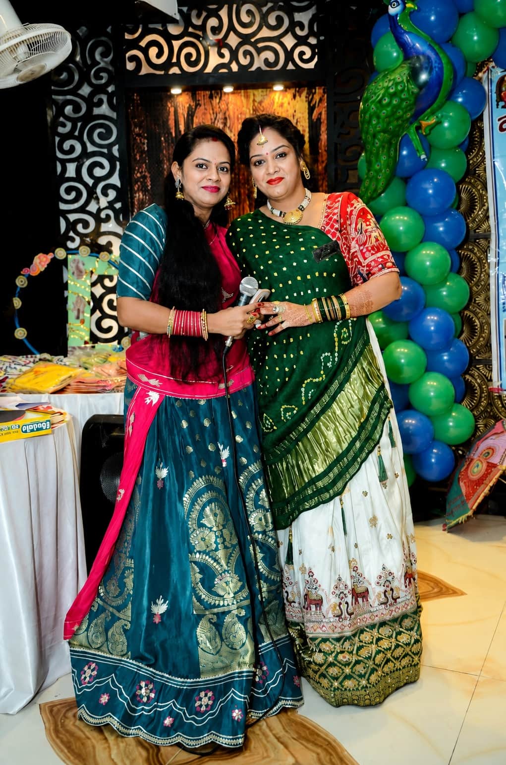 Childhood friends who have now become partners in social service as well