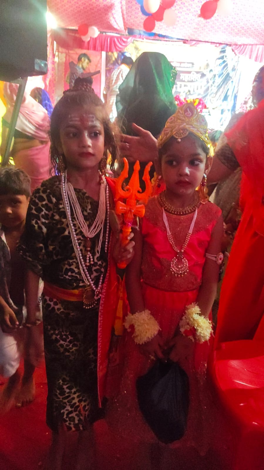 Devotees were moved after hearing the story of Shiva-Parvati's marriage.