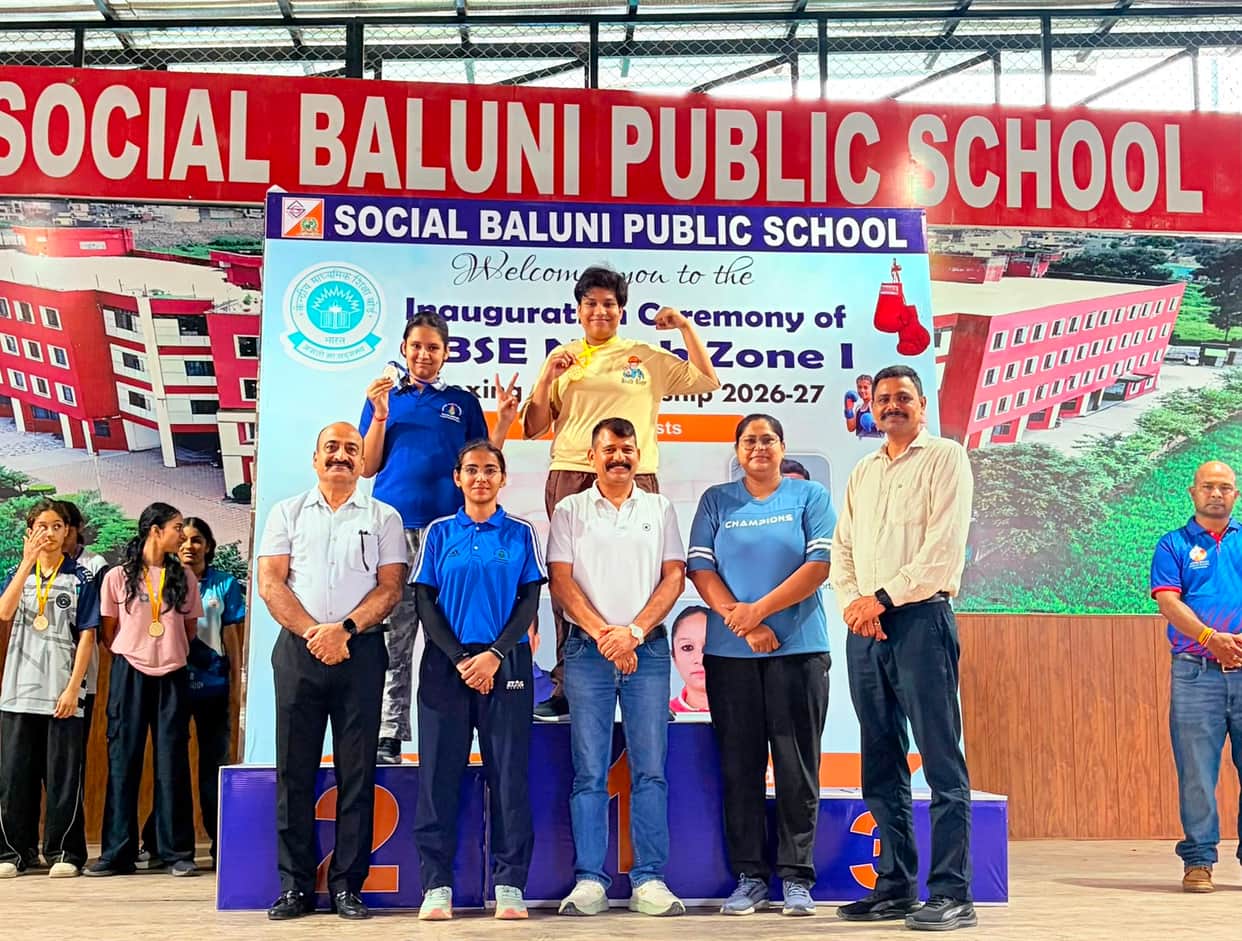 Khyati and Niyati selected for the boxing championship.