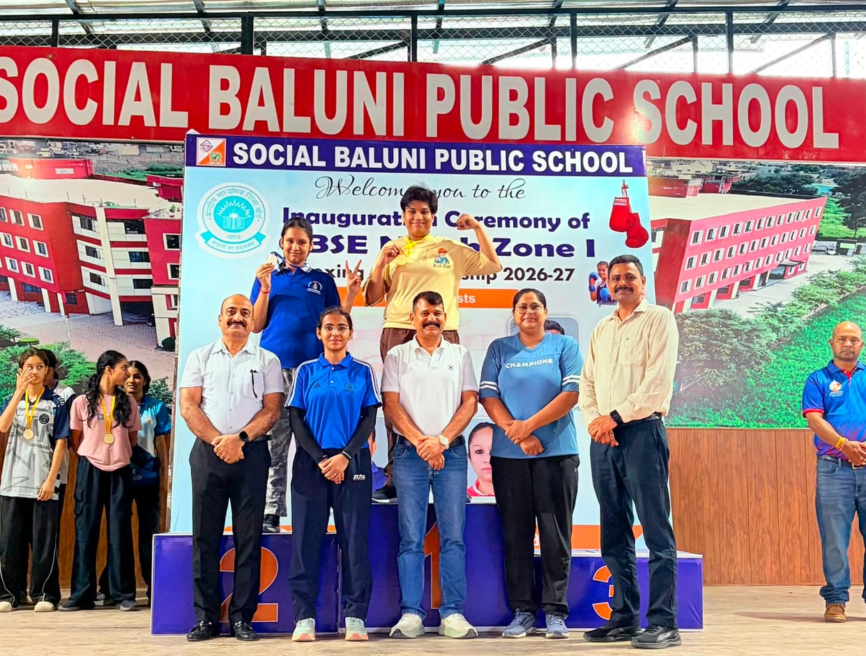 Khyati and Niyati selected for the boxing championship.