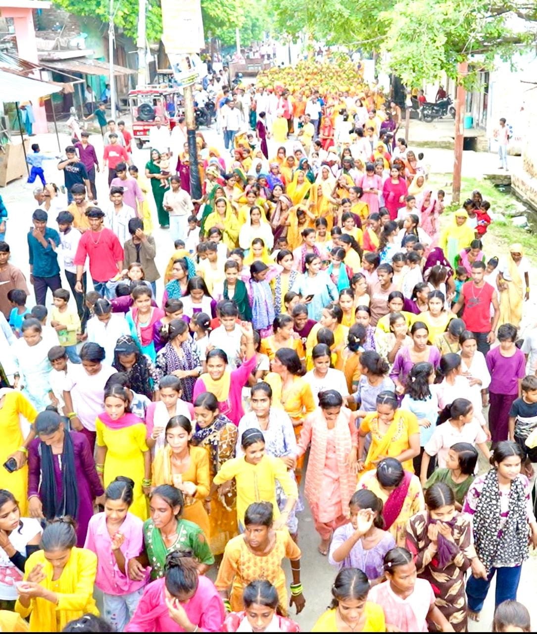 'Kalash Yatra' taken out on Lodheshwar Temple's foundation day.
