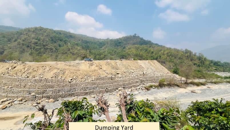 Debris management emerges as a new challenge in the Jamrani project.