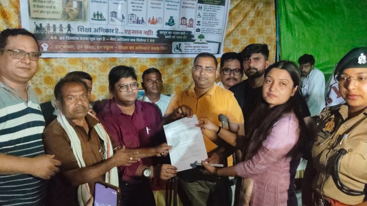 Indefinite sit-in by differently-abled persons suspended conditionally after 10 days; administration assures talks.