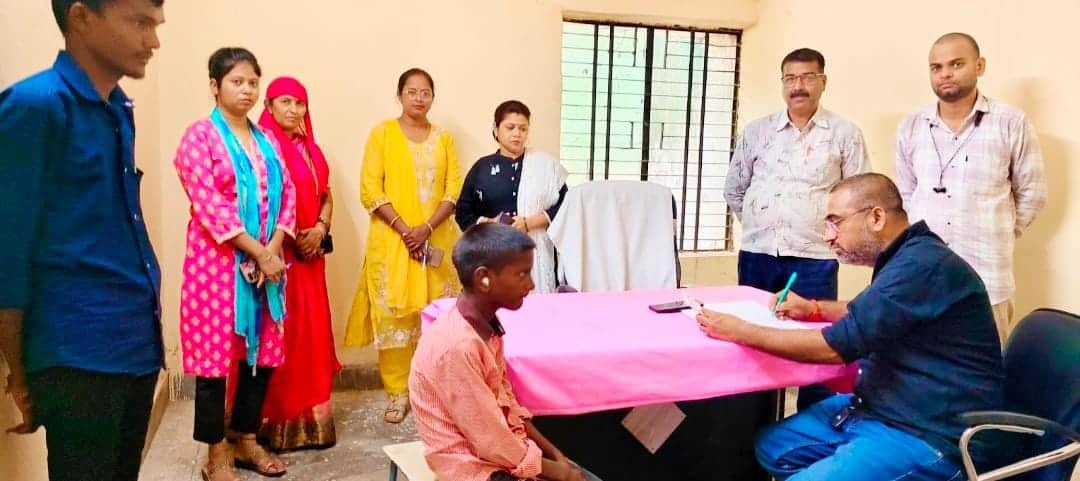 Doctor on leave; 'Arogya Mela' at PHC held under the supervision of the pharmacist.