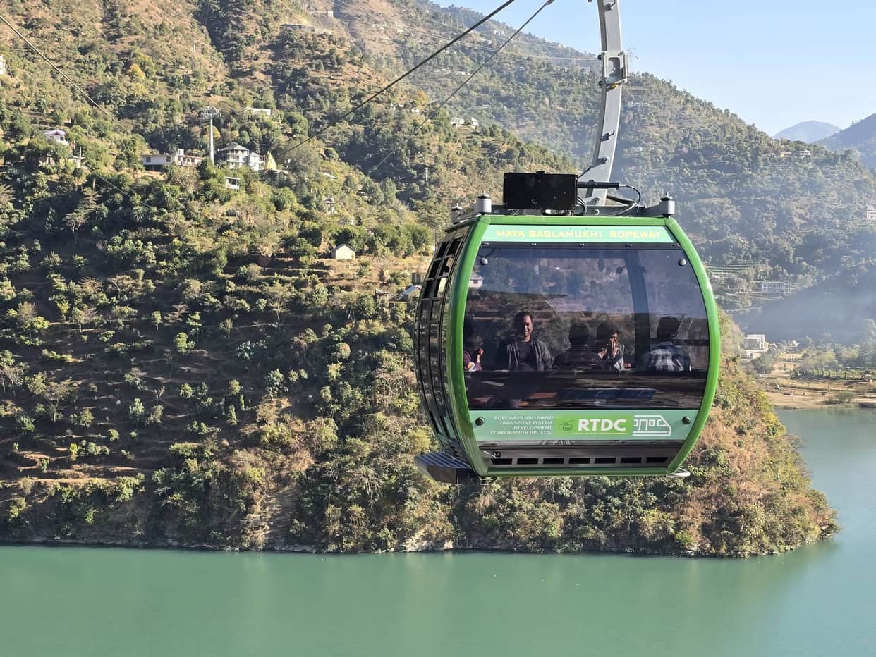 Operations of the Mata Baglamukhi ropeway will remain suspended today.