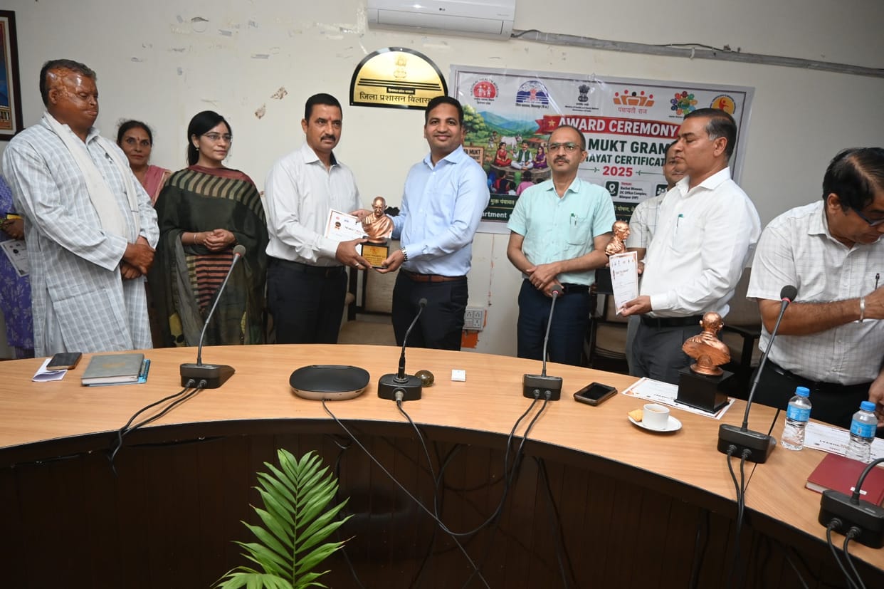 Bilaspur achieves major milestone in TB-free campaign; 62 panchayats honored.