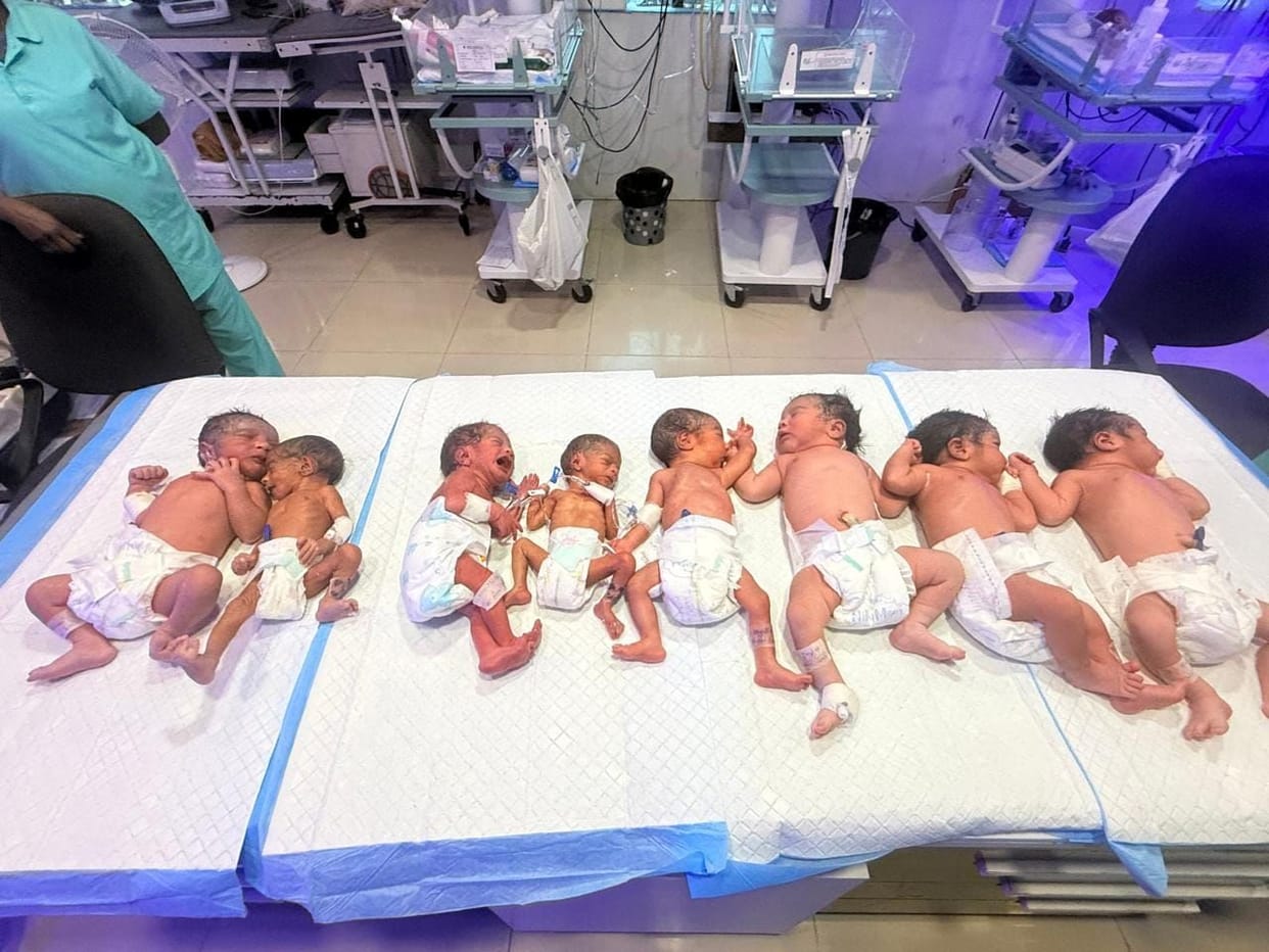 Nine babies were born on the first Monday of Sawan at Ravi Women's Hospital.