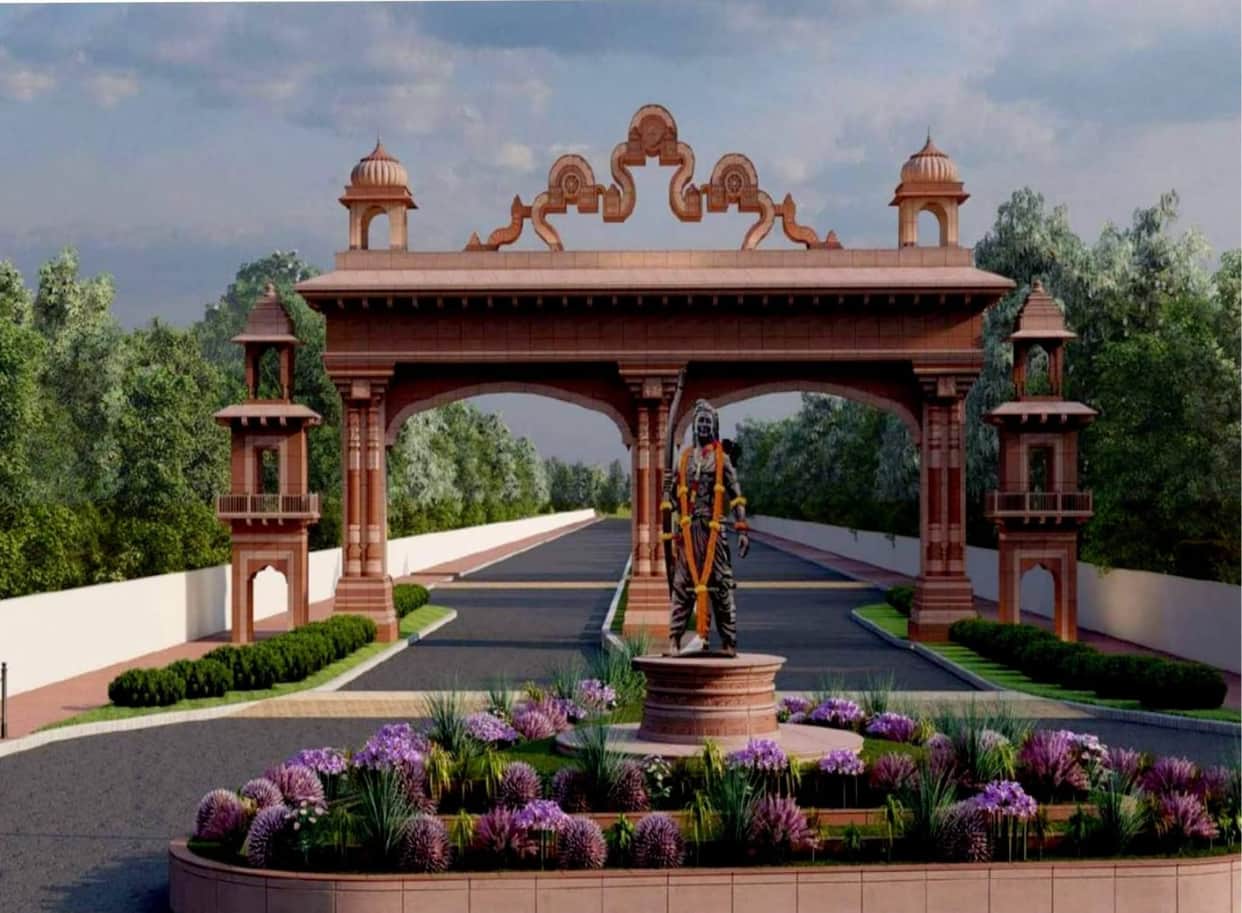 A statue of Shri Ram will be installed at the Bedi Puliya intersection