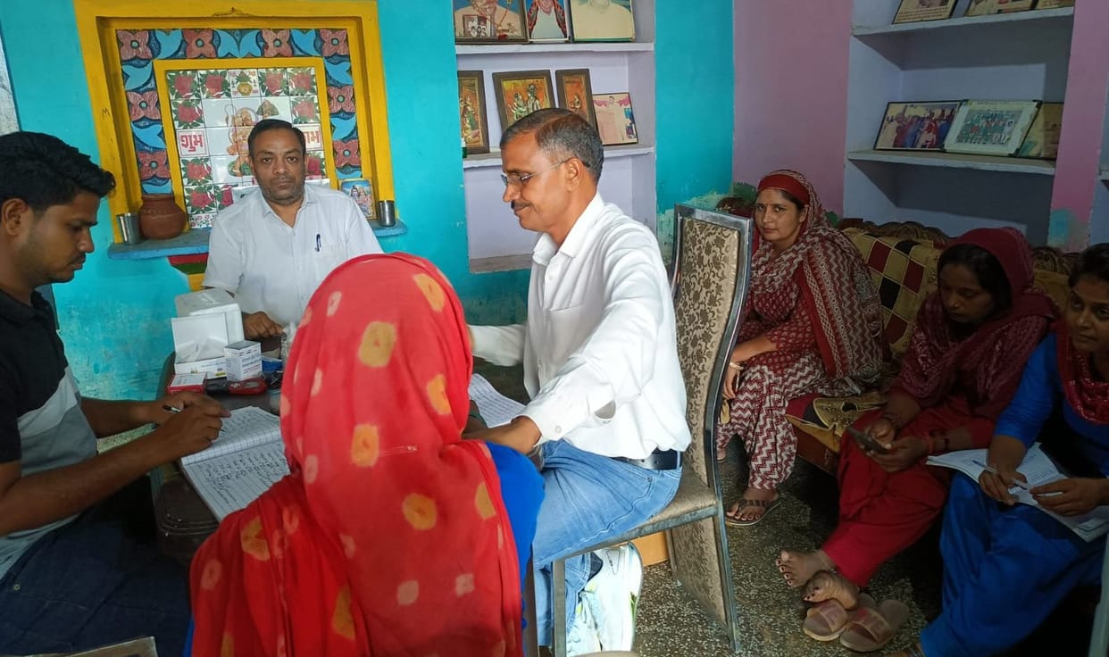 TB screening of 83 villagers in Kharkada Bas